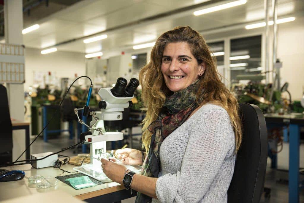 Catherine a trouvé la sérénité en venant travailler chez Gimmel Rouages